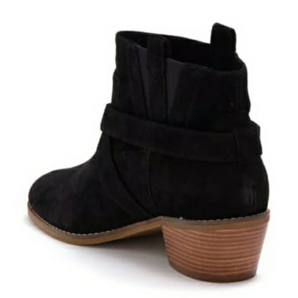 NEW Black Cole Haan Suede Ankle Bootie Size 6.5 - Picture 5 of 5